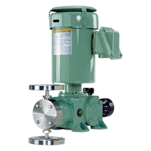 Mechanically-driven diaphragm metering pumps LK series