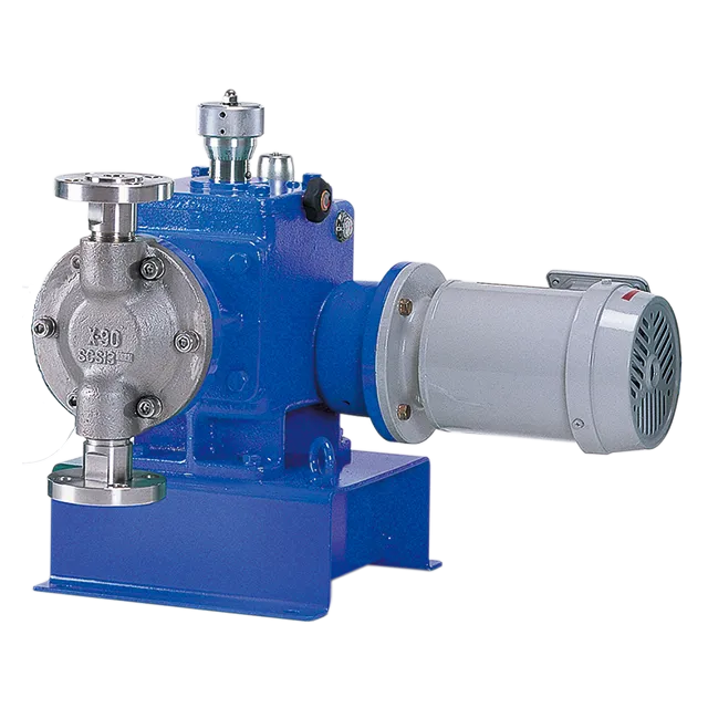 Mechanically-driven diaphragm metering pumps AX-K series