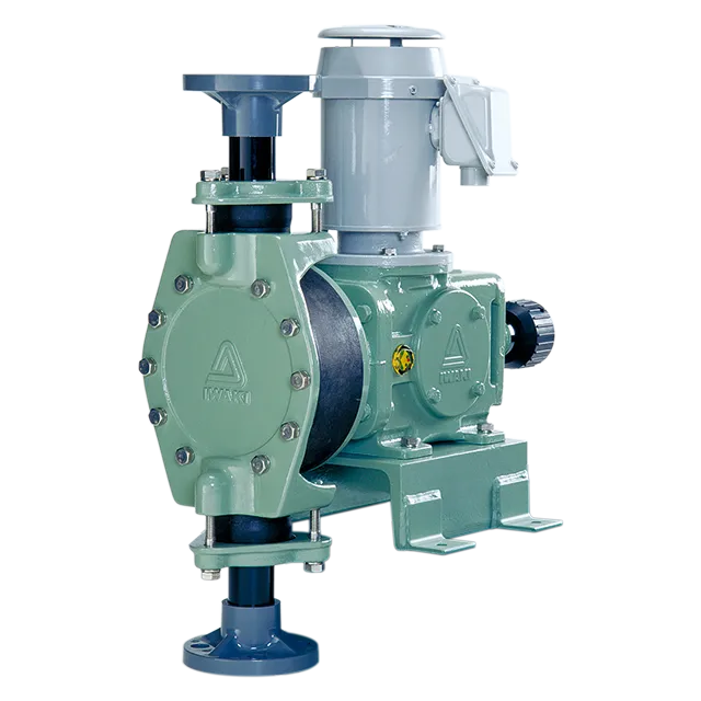 Mechanically-driven diaphragm metering pumps LK series