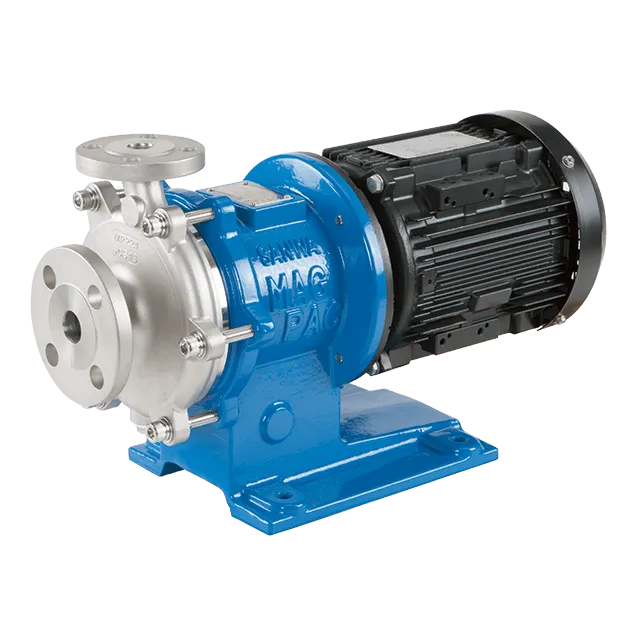 Metallic centrifugal magnetic drive pumps MP series