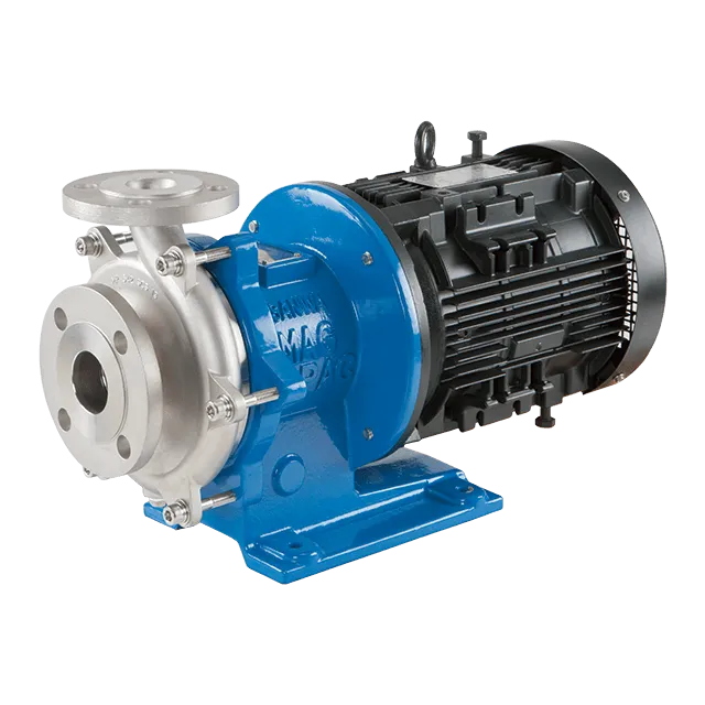 Metallic centrifugal magnetic drive pumps MP series