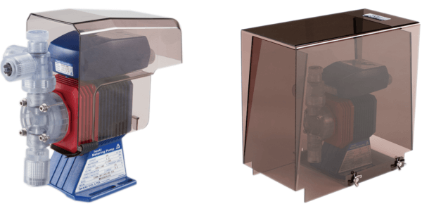 Pump protecting cover