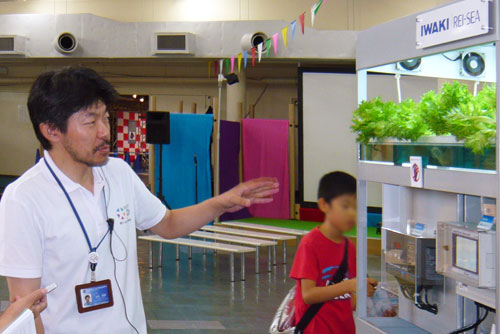 科学技術館５０５５プロジェクト グループリーダーの谷本氏