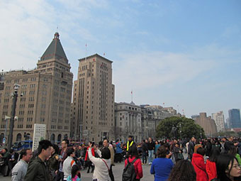 上海市街のようす