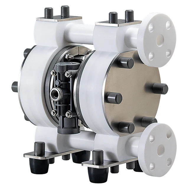 エアー駆動ダイヤフラムポンプ TCシリーズ(フッ素樹脂タイプ)